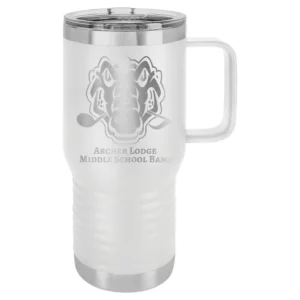 Archer Lodge Middle School Band Laser Travel Mug