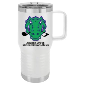 Archer Lodge Middle School Band Full Color Travel Mug