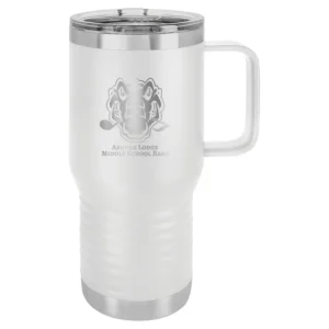 Archer Lodge Middle School Band Laser Travel Mug