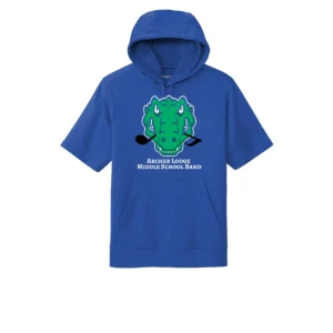 Archer Lodge Middle School Band Adult Short Sleeve Hoodie