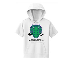 Archer Lodge Middle School Band Youth Short Sleeve Hoodie